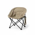 Outdoor Folding Moon Chair – Portable Low Back Camping Chair
